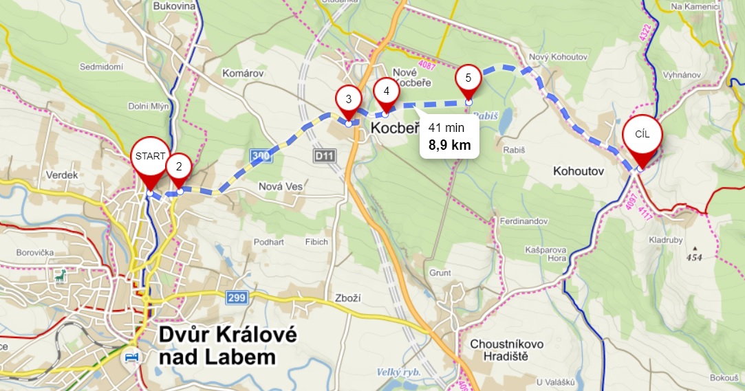 Trasa 2020 - 10km - ZRUŠENO